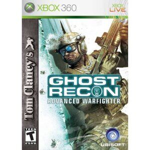 Vtg 2006 Tom Clancys Ghost Recon Advanced Warfighter Xbox 360 Complete Tested
